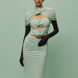 Wild Orchid maxi dress