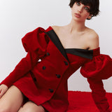 Bohemian Rouge jacket-dress