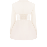 Swan jacket-dress