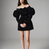 Love Letter velvet dress