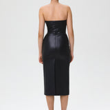 Love Lock leather dress