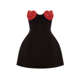 Red Crystal Heart dress